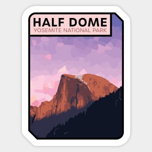 Half Dome - Yosemite National Park Sticker